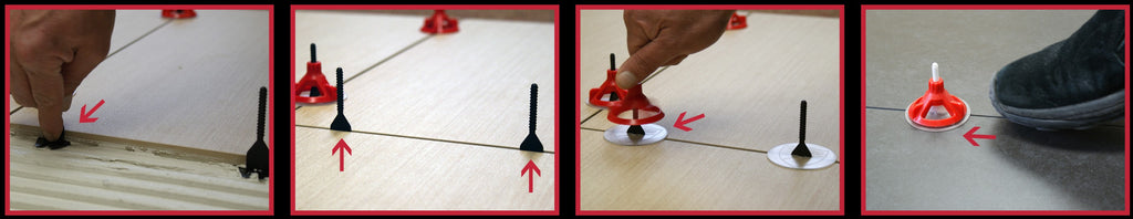 The Spin Doctor Tile Leveling System is a popular choice due to its ease of use and exceptional results