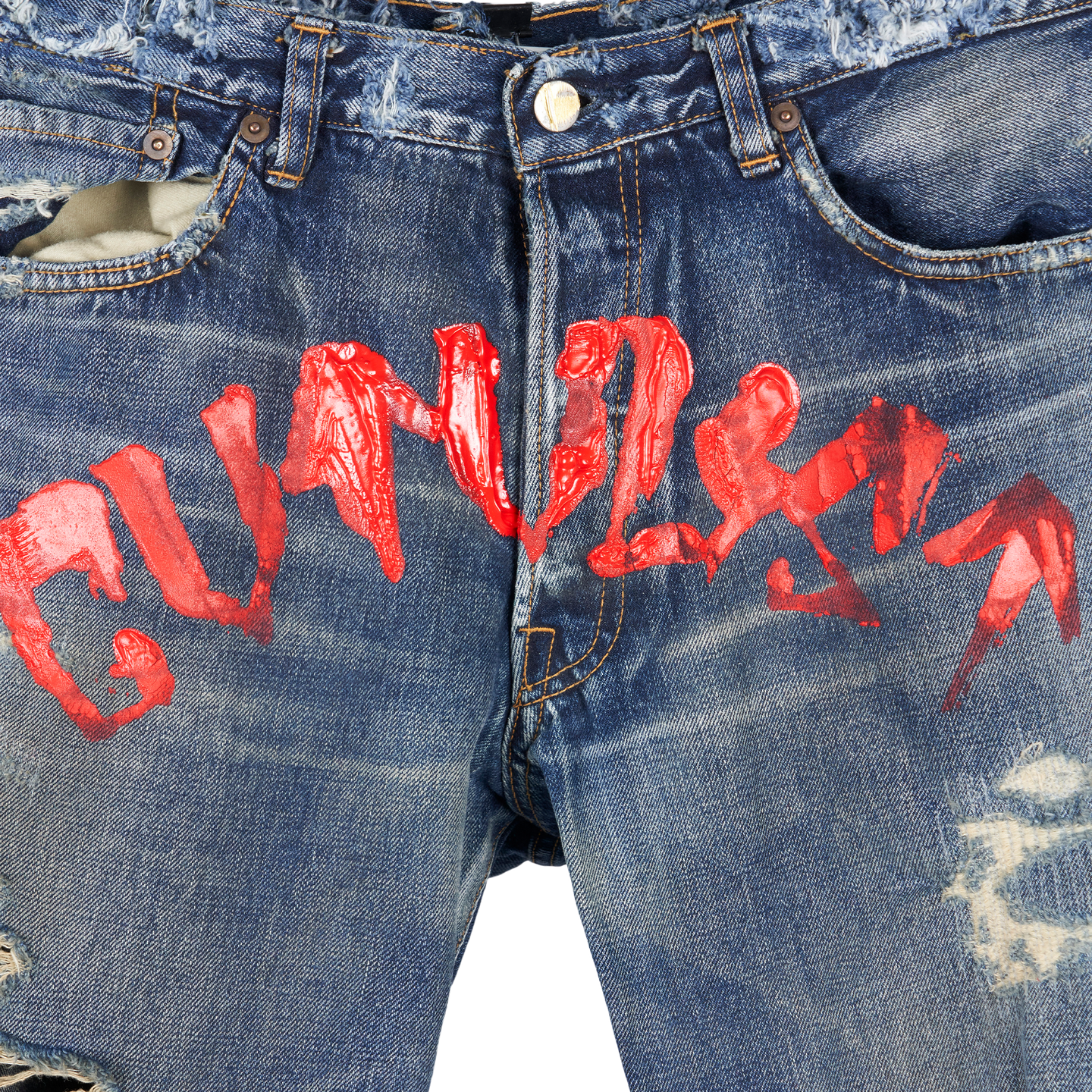 CVTVLIST  X'MAS JEANS RED 001 CTLS デニム