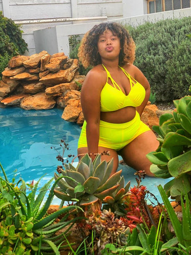 Phairy - Long Sleeve Two Piece Plus Size Swimwear – Mzansiswimwear