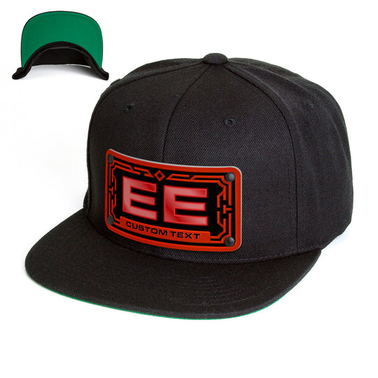 Red 2-Letter Monogram Custom Hat Image 1