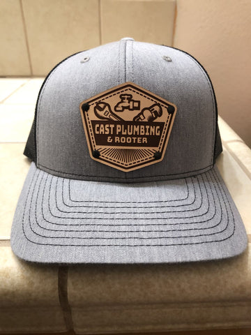 custom plumber hat