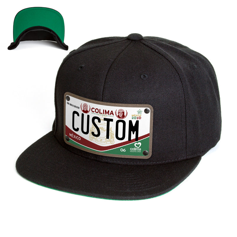 Colima License Plate Hat