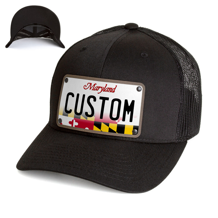 Custom Maryland License Plate Hat - CityLocs