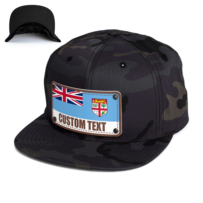 | Headwear — Flag Personalized Hat Custom CityLocs Fiji