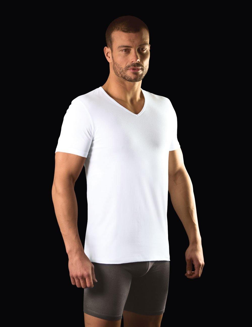 Tee-shirt sport blanc femme col V 150 gr/m² simple jersey XS à XXXL 100%  polyester (vendu à l'unité)