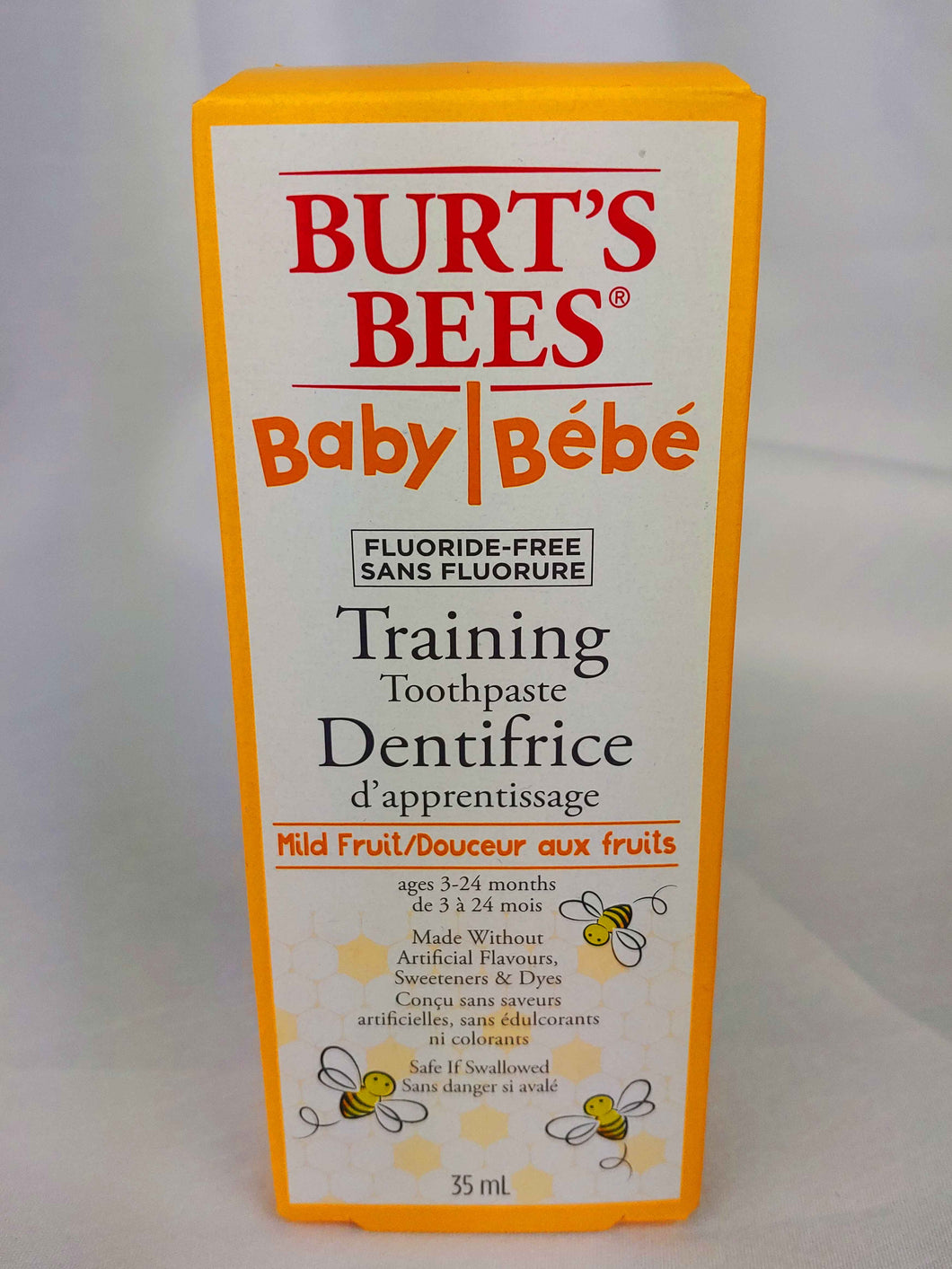 burt's bees training toothpaste