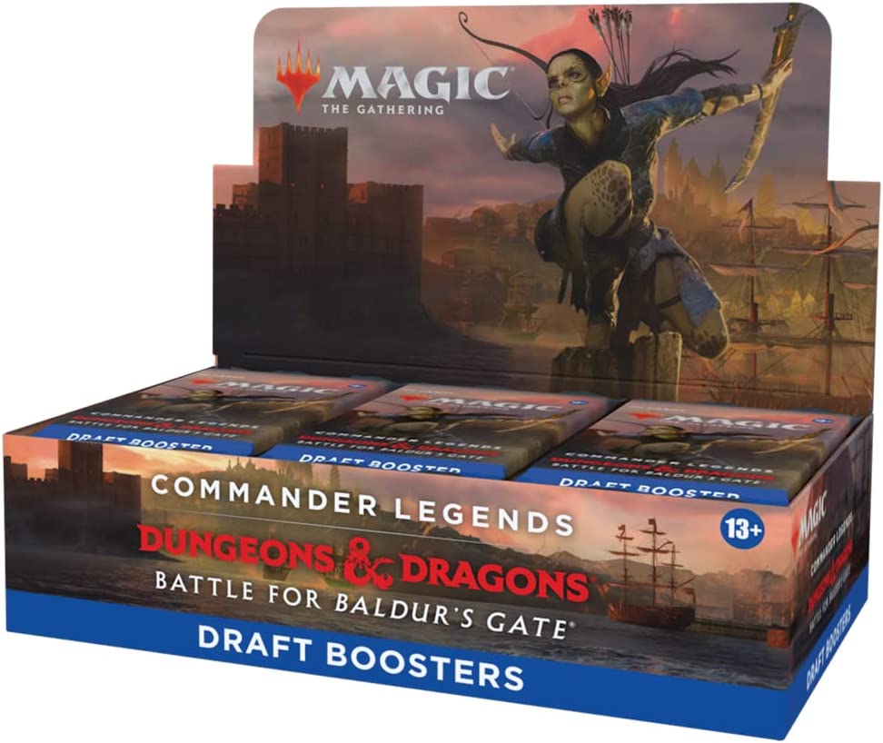 Dstrib - Boite de Commander Masters - 24 Boosters d'Extension Magic The  Gathering