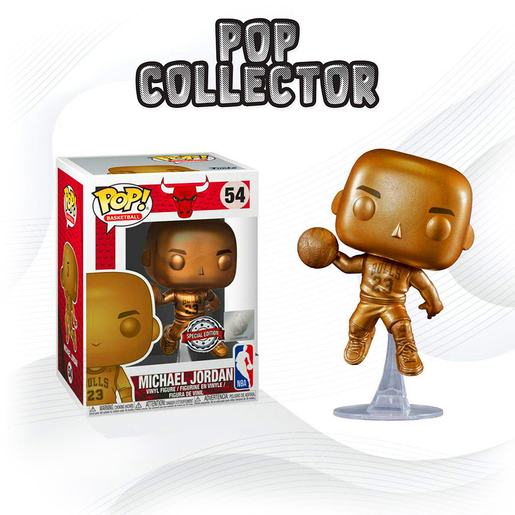 bronze michael jordan funko pop