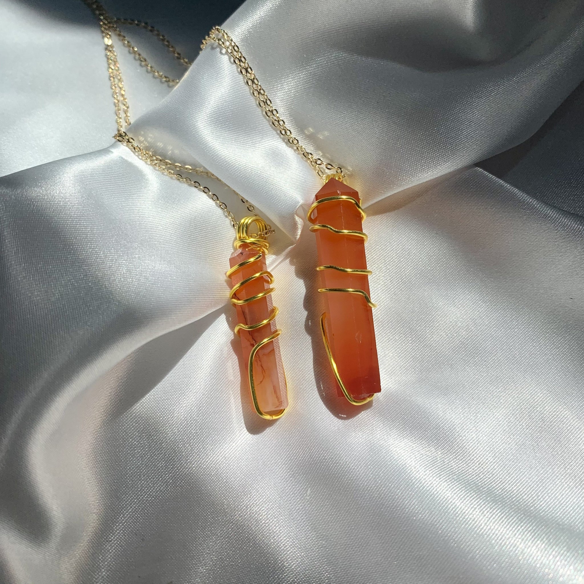 crystals for anxiety necklace