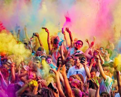 Holi Festival of Colors, love and laughter