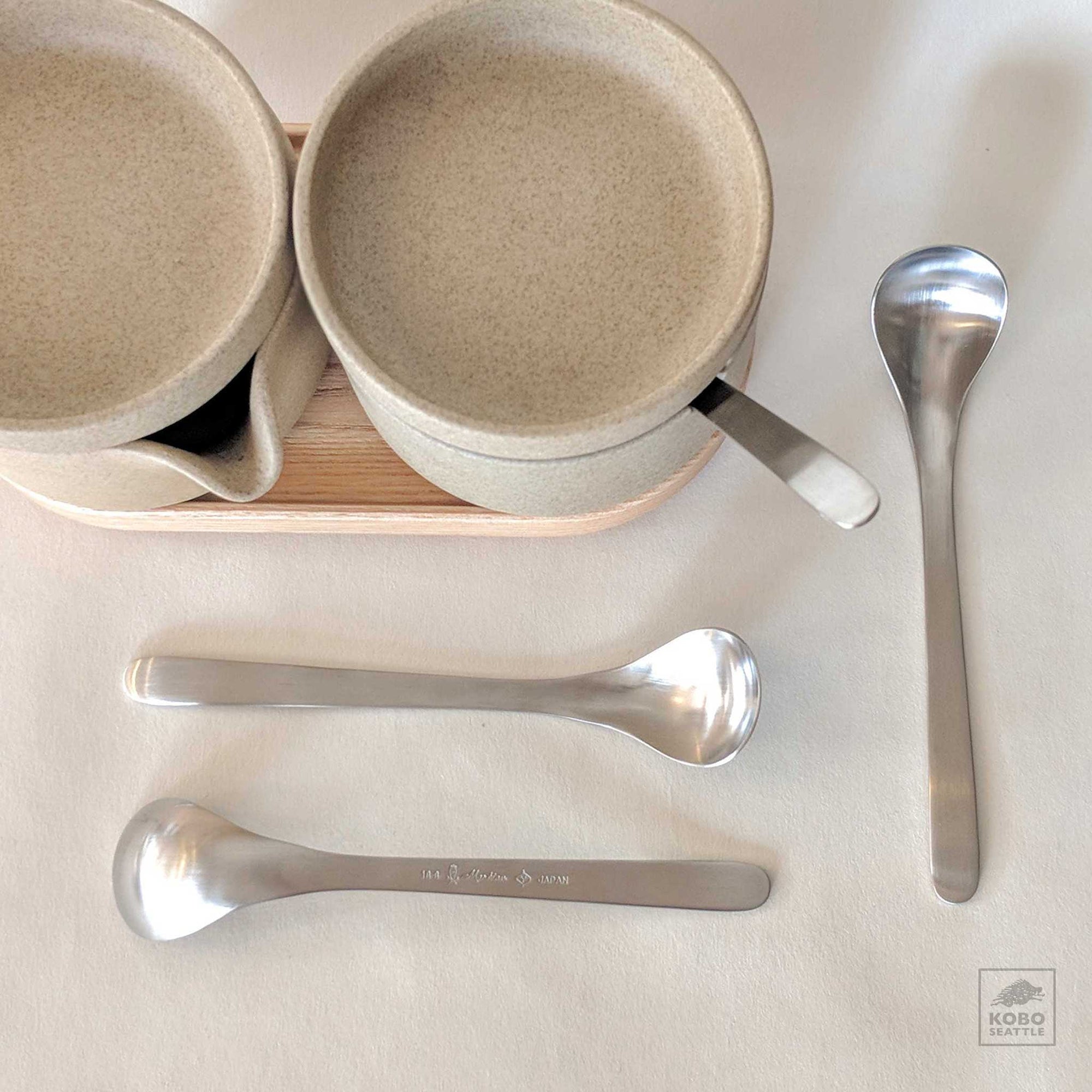 Kawa Simaya - Set: Stainless Steel Divided Lunch Box + Spoon +