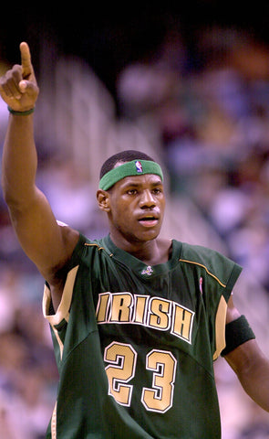 LeBron James #23 St. Vincent-St. Mary High School Jersey (White) —  SportsWRLDD