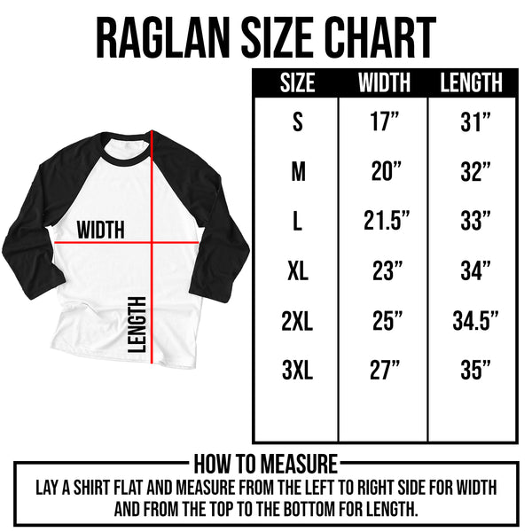 Raglan Size Chart