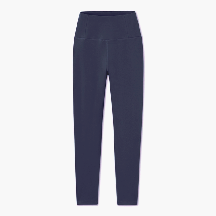 Girlfriend Collective Luxe Long Legging - Lago Blue