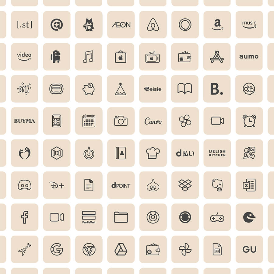 Minimal Icon Light Dark Az Icon