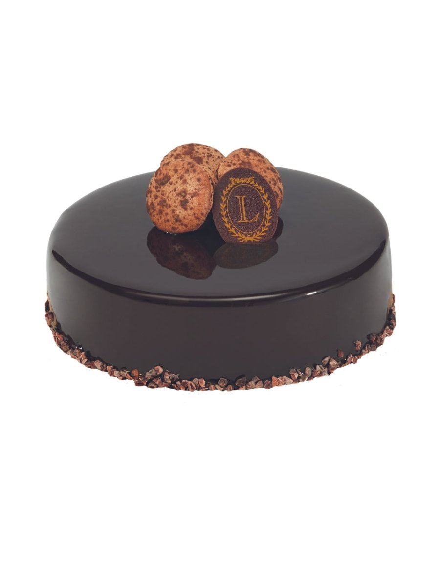 Ladurée Chocolate Macaron Cake