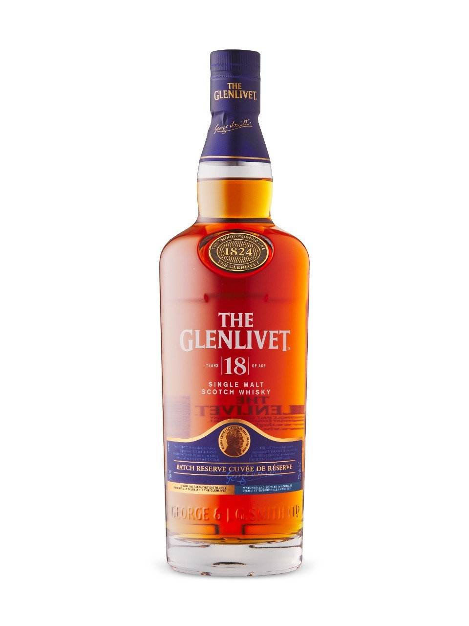 The Glenlivet 18 Year Old Single Malt Scotch Whisky