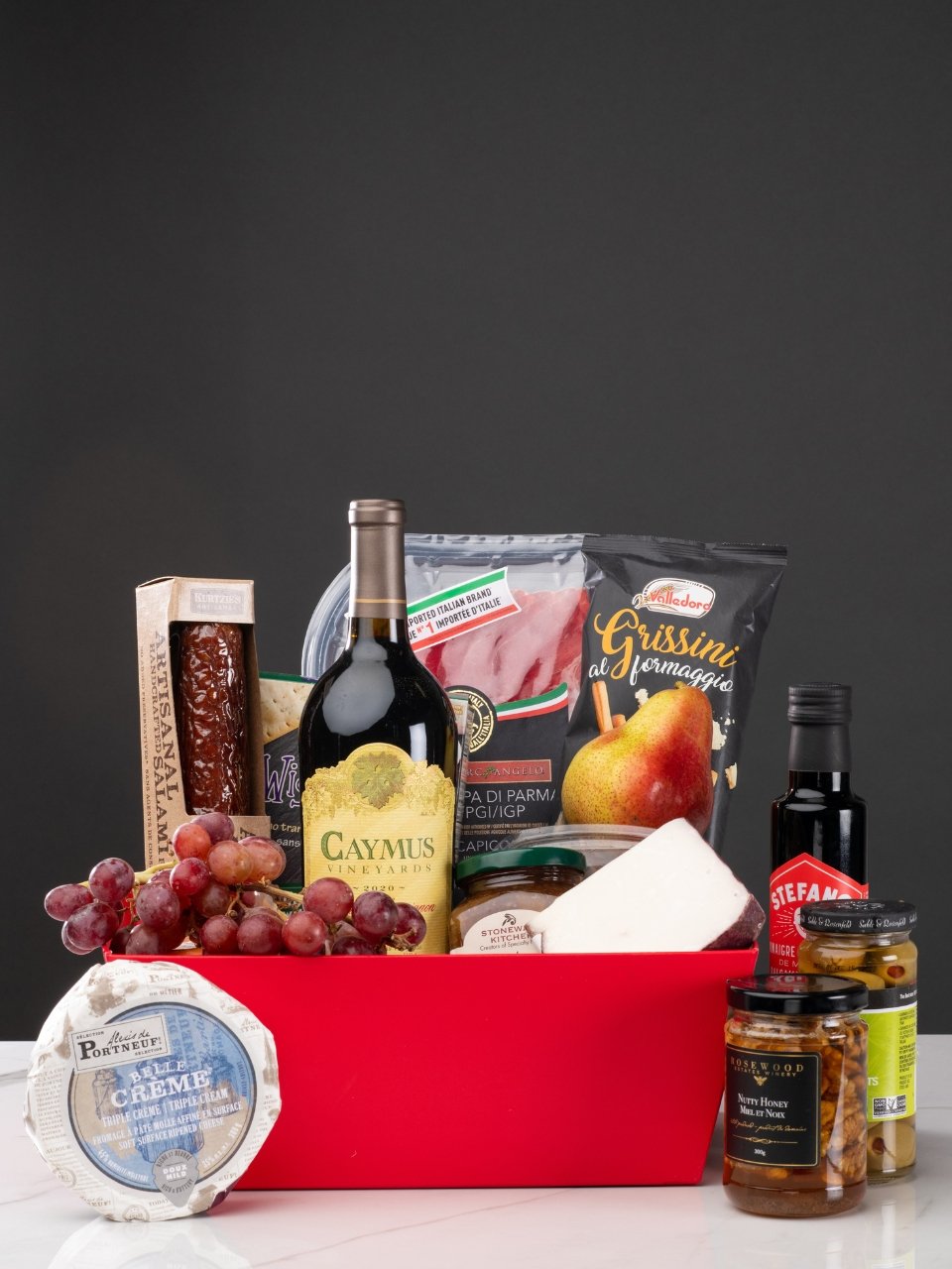 Vyno Wine & Cheese Gift Basket