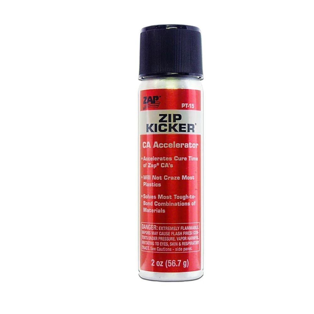 2 oz THIN BLACK RUBBER-TOUGHENED CA Super Glue Cyanoacrylate + 2oz  ACCELERATOR