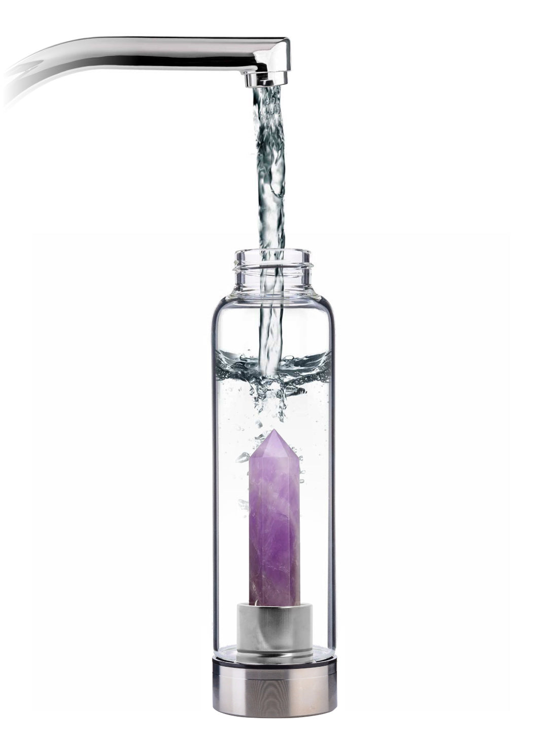 Crystal Point Water Bottle Voltlin Gemstones