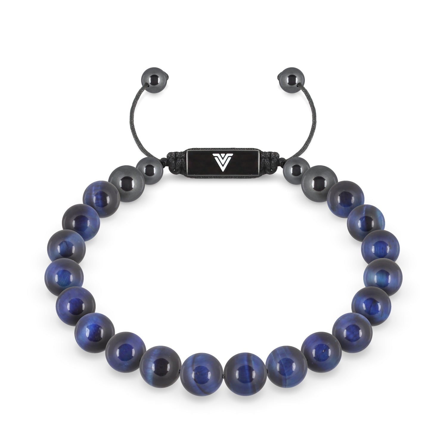 Buy The Bling Stores Men's And Women's Beads Bracelet with Evil Eye  Stone/Buddha/Lava Stone Beautiful Stainless Steel Glass with Blue Sapphire  Evil Eye Combo (Black) at Amazon.in