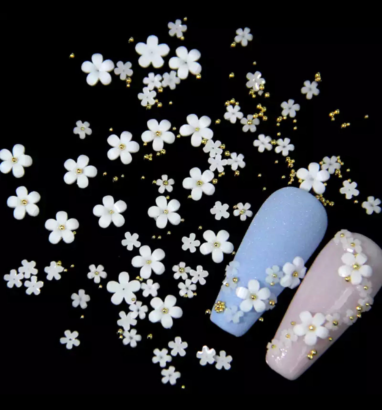 Flower nail art