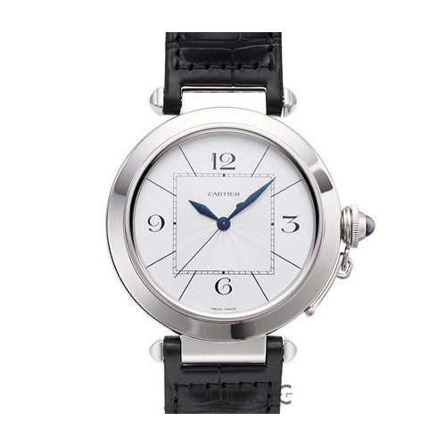 cartier pasha 42mm white gold