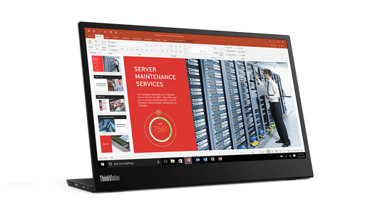 Lenovo ThinkVision M15 - LED monitor - Full HD (1080p) - 15