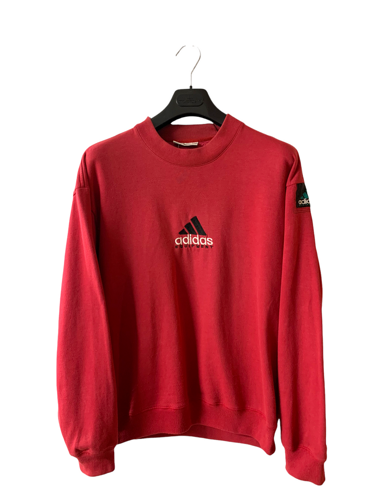 adidas equipment red sweatshirt