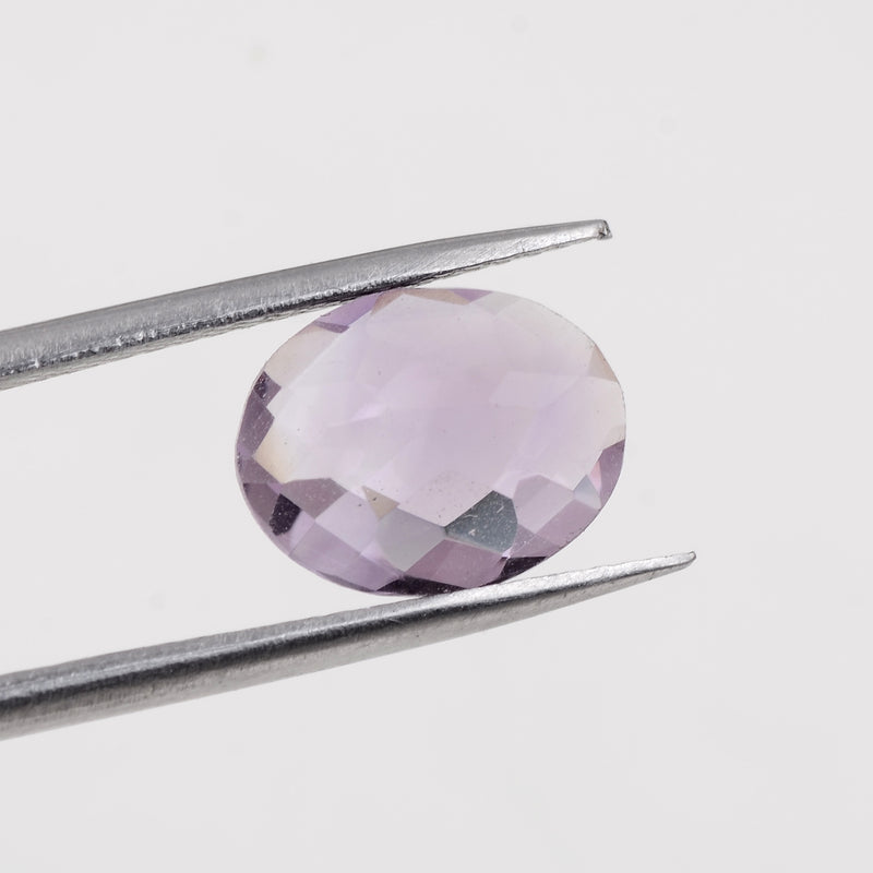 2.00 Carat Purple Color Oval Amethyst Gemstone