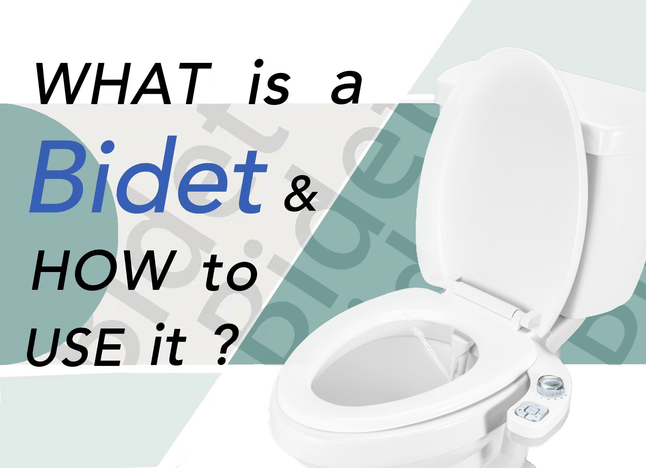 skade salt Voksen What is a bidet and how to use it? – SAMODRA