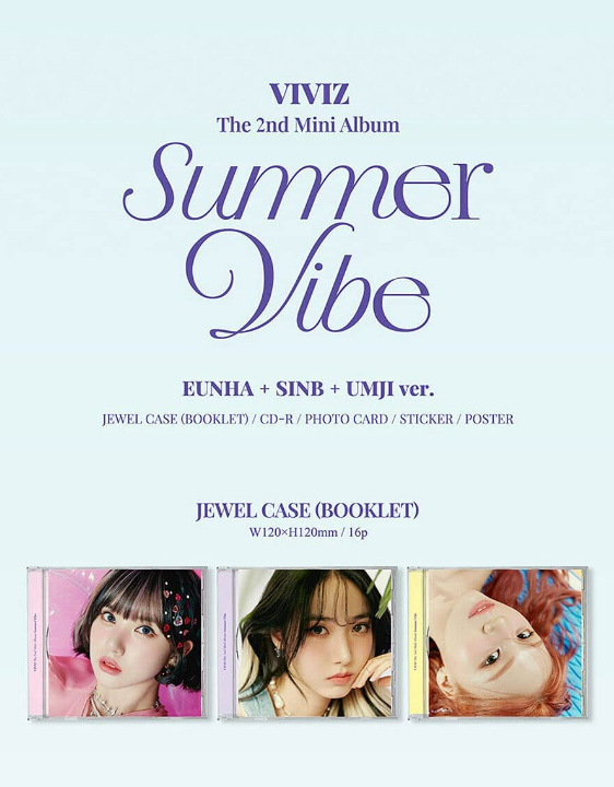 VIVIZ - Summer Vibe (Jewel Case) – K Stars