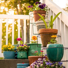 railing planters for stairs RailScapes by PlantTraps