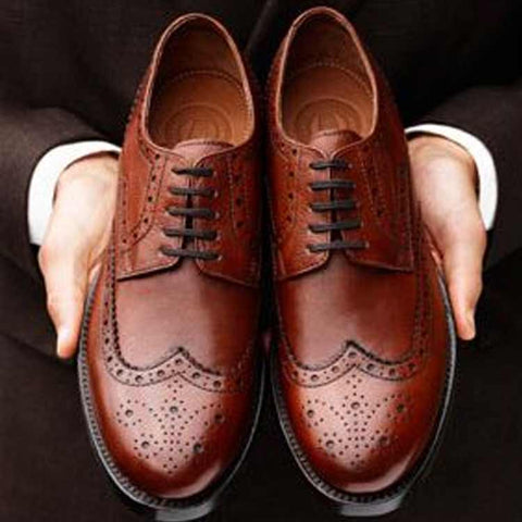 right brogue shoes