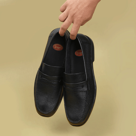 men leather Slip On Shoes