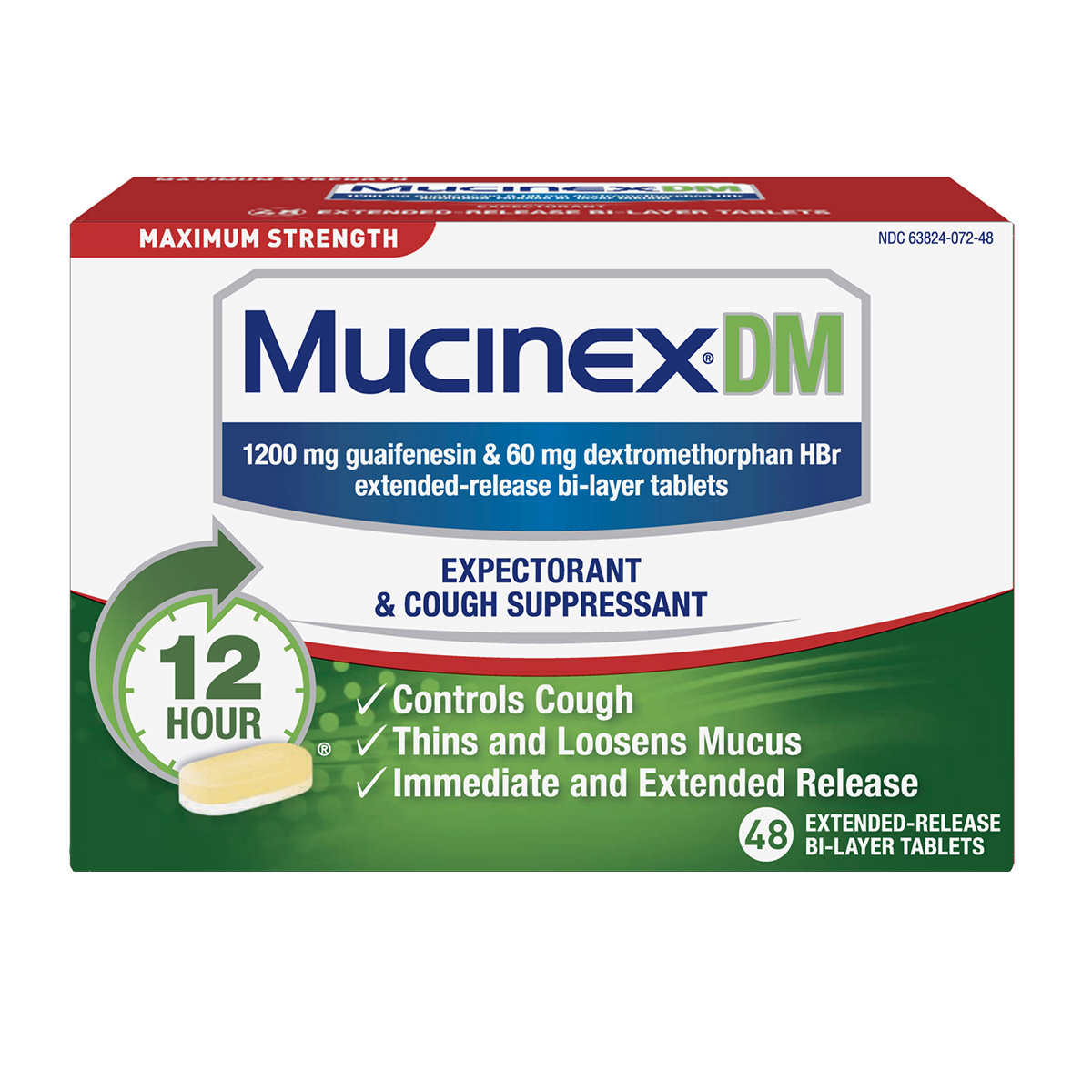 Mucinex DM Maximum Strength 48 Count - Affordable Meds product image