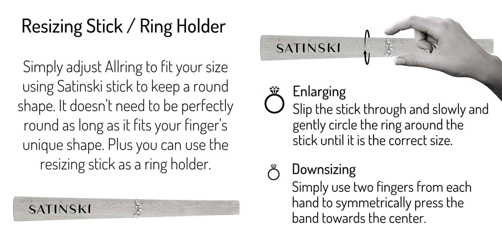 ALLRING BY SATINSKI'S ADJUSTABLE RINGS FOR ARTHRITIS SUFFERERS: EMBRACING COMFORT WITH STYLE