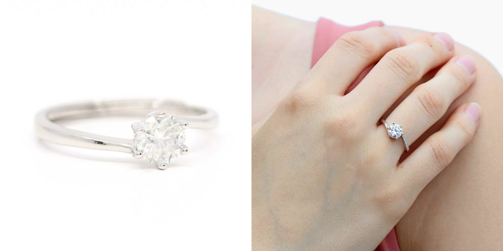 Buy Dainty Diamond Finger Ring Online | ORRA