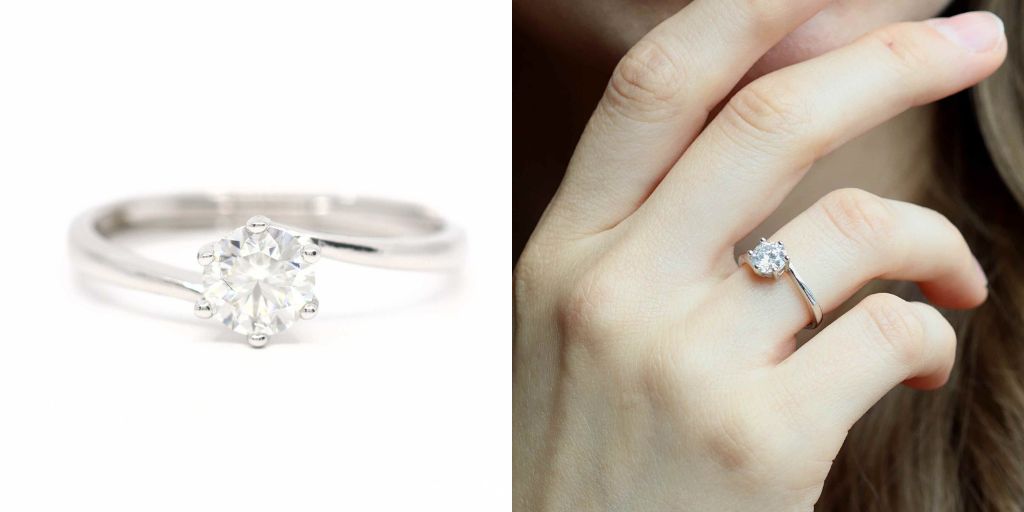 MOISSANITE ENGAGEMENT RINGS - EVERYTHING YOU NEED TO KNOW ABOUT & HOW TO