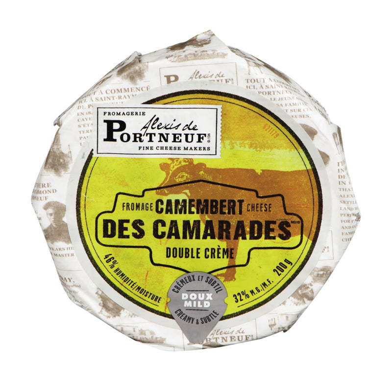 Alexis De Portneuf 200 G Camembert Des Camarades — Epicure Market 