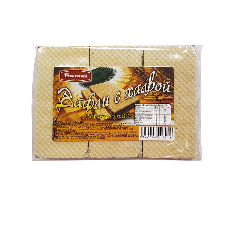 FRANZELUTA WAFERS HALVA 300G — Epicure Market