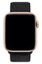 Apple Watch Uyumlu Kırçıllı Siyah Spor Loop Kordon