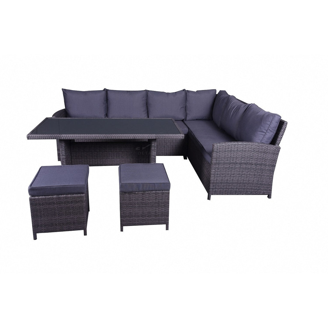 Corner Rattan Sofa Set Dining Garden Furniture - Buy Online