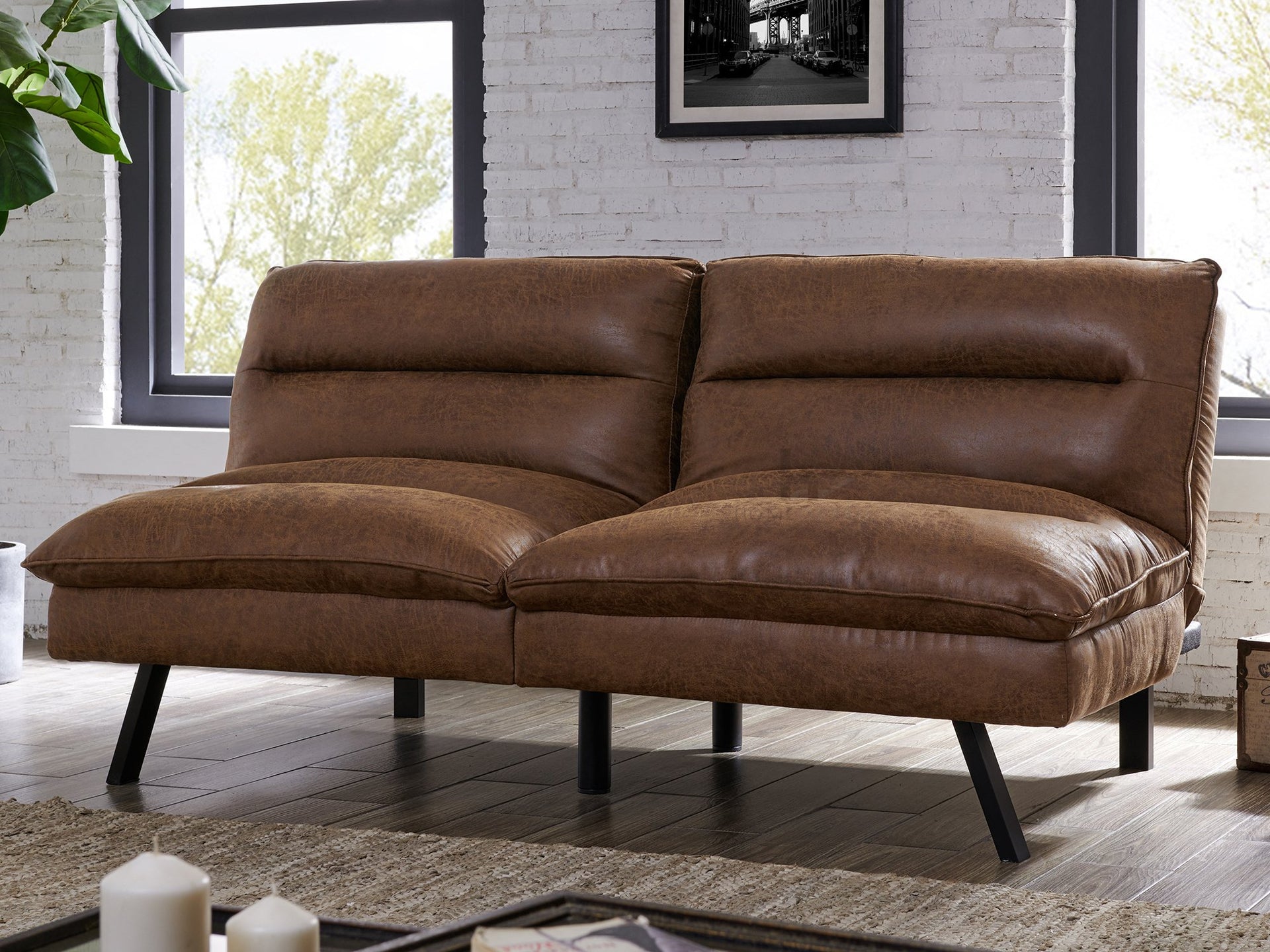 air leather sofa review