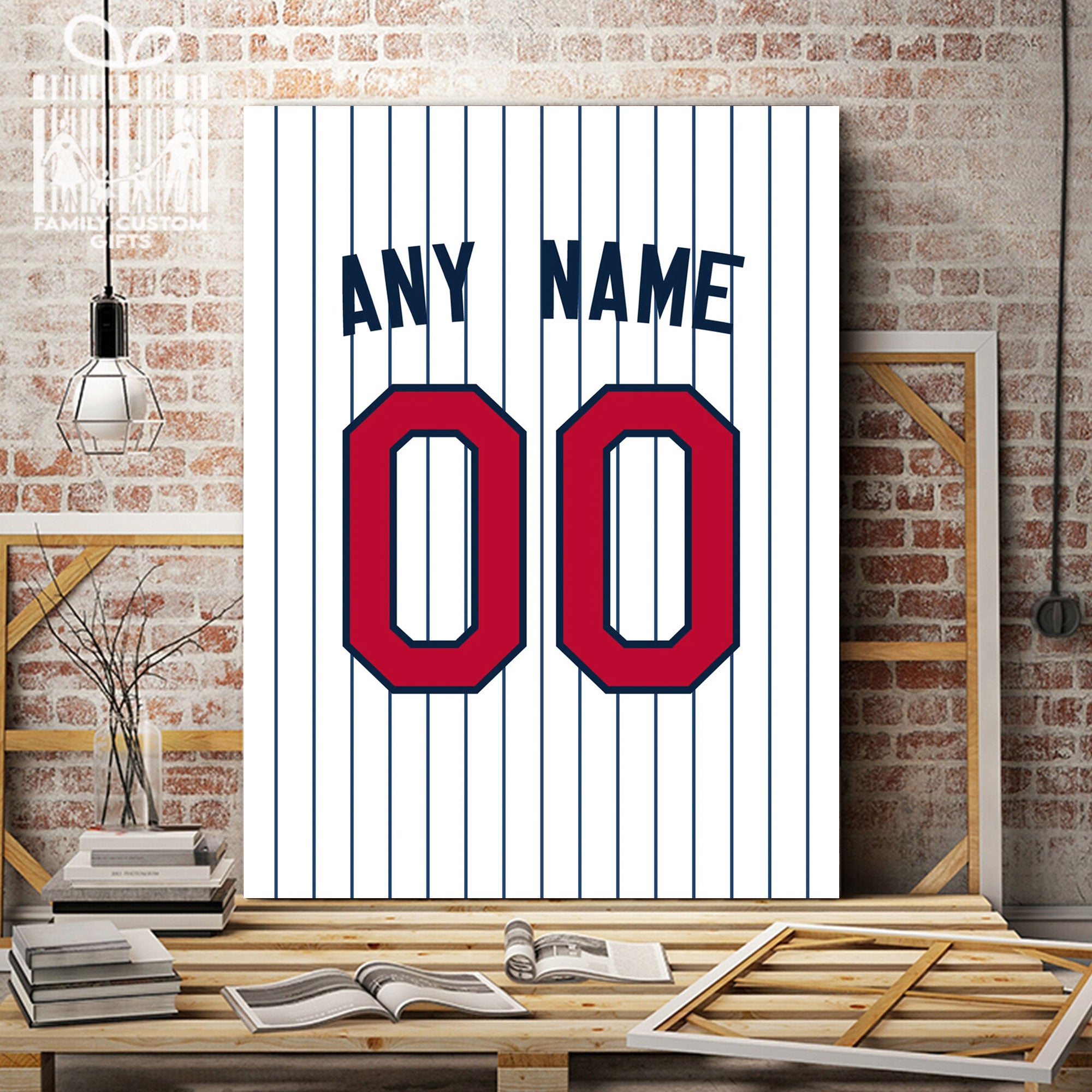 Minnesota Twins Custom Name & Number Baseball Jersey Special Gift