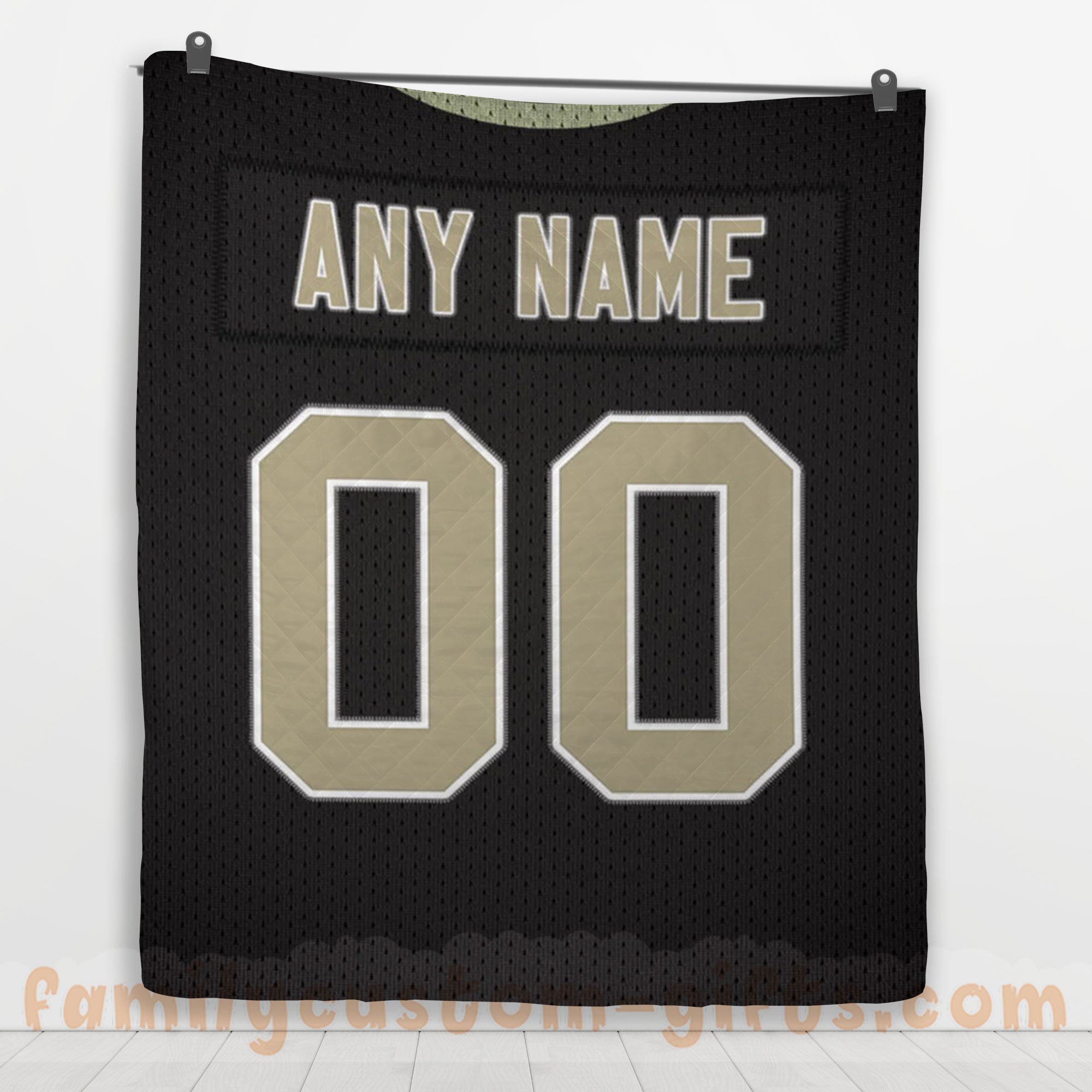 Cute Blanket New Orleans Saints Jersey NFL Blanket - Personalized Blankets  with Names - Custom NFL Jersey - Gifts From The Heart At Prices You'll Love