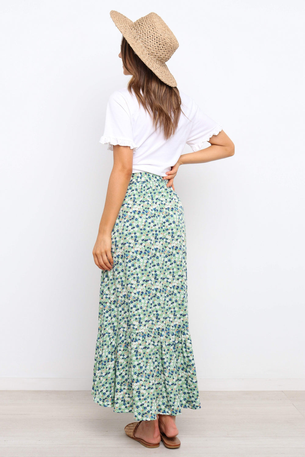 Cayden Skirt - Green - Petal & Pup