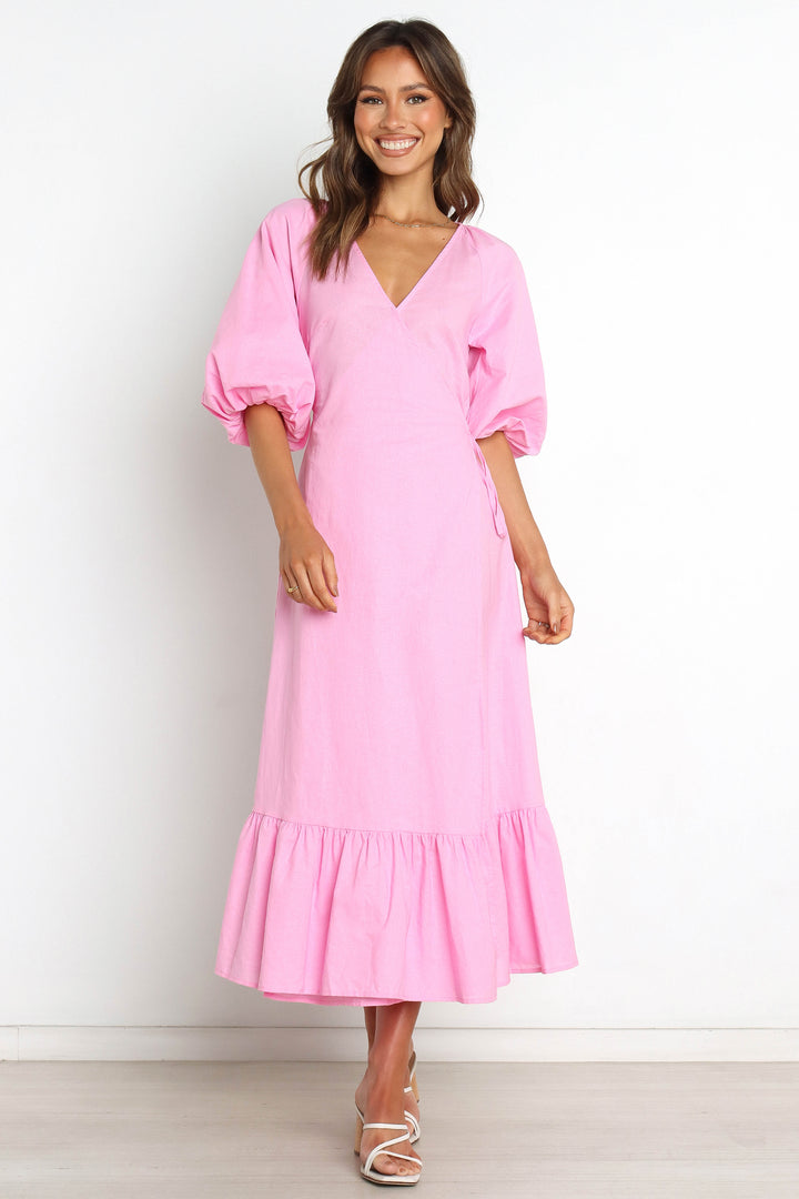 Addalyn Dress - Pink - Petal & Pup