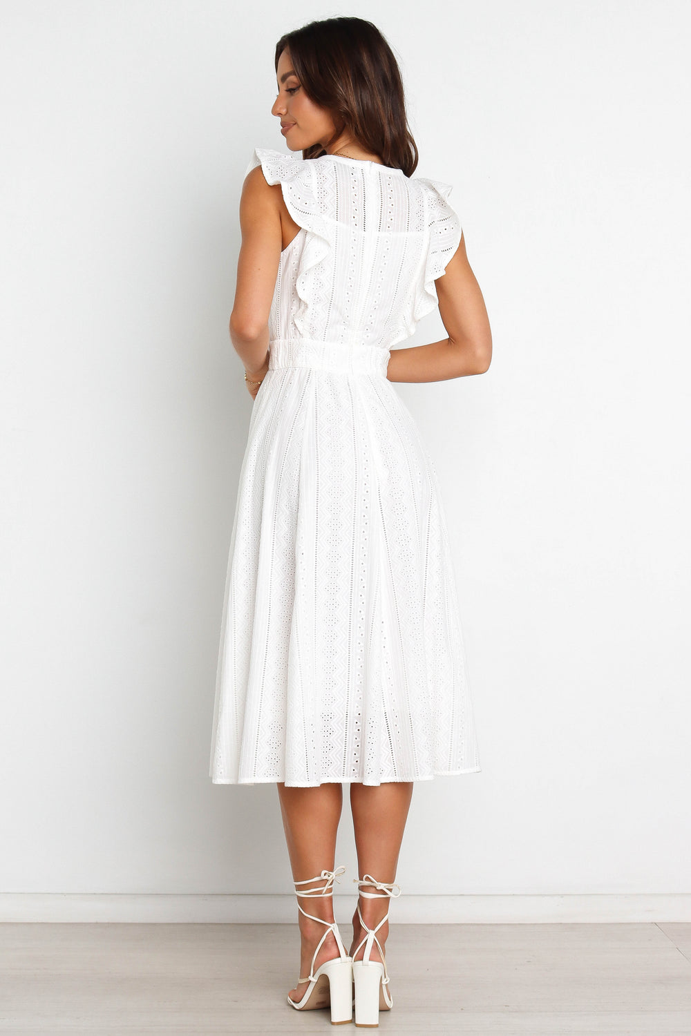 Marlee Dress - White - Petal & Pup