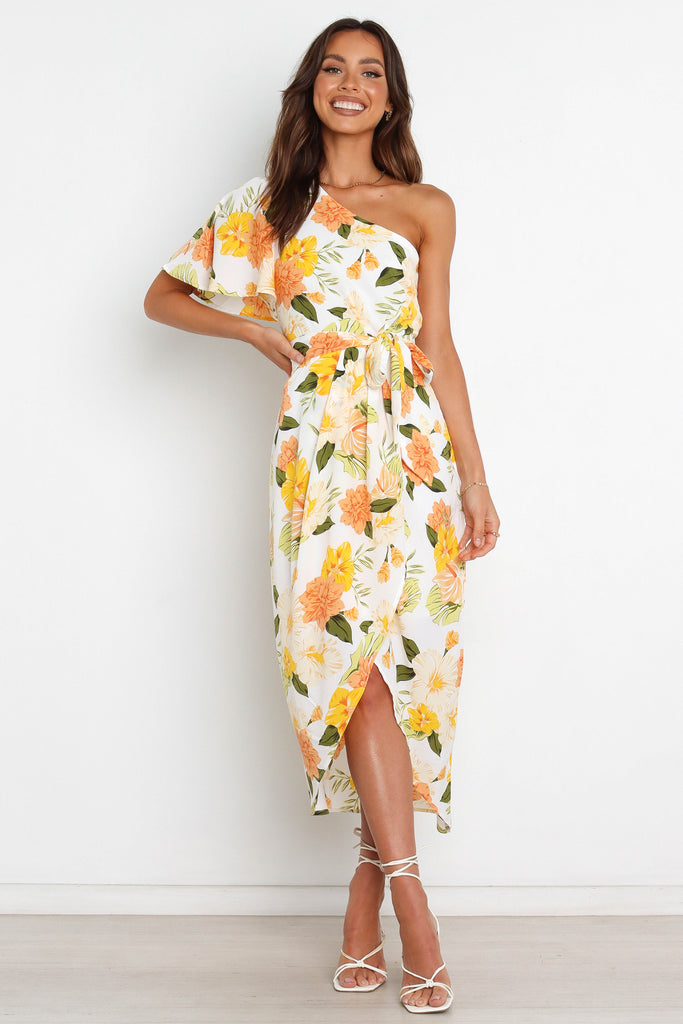 Natasha Dress - Yellow Floral - Petal & Pup